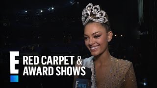 Reigning Miss Universe DemiLeigh NelPeters Is Moving Where  E Red Carpet amp Award Shows [upl. by Luise]