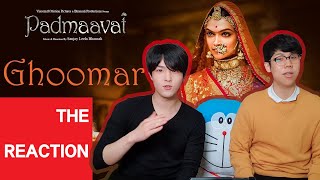 Koreans React to Amazing Deepika  Ghoomar Reaction  Padmaavat [upl. by Drais]