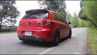 Volkswagen Golf 6 R with 740 HP 0323 kmh [upl. by Jesselyn]