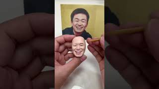 Clay Artisan JAY ：Sculpting a Portrait of Wang Baoqiang in Clay [upl. by Suivatra]