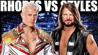 WWE2k24 Gameplay 🥊  Cody Rhodes vs Aj Styles [upl. by Mayne]