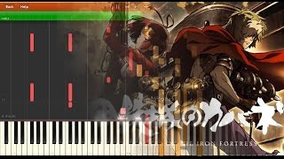 Koutetsujou no Kabaneri ED quotnineliequot Navarone Boo Piano Sheets  Midi [upl. by Isis]