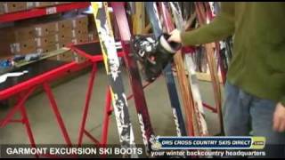 Garmont Excursion Ski Boots Review Video by ORS Cross Country Skis Direct [upl. by Francis667]