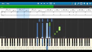 TheFatRat  Xenogenesis on Synthesia Piano [upl. by Aida]