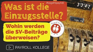 Wer bekommt meine Sozialversicherungsbeiträge Was ist die Einzugsstelle Antworten hier im Video ▶️ [upl. by Ylen269]