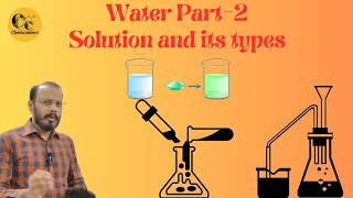 Water Part 2  Solution and its types Class 9 Chemistry [upl. by Cutlor115]