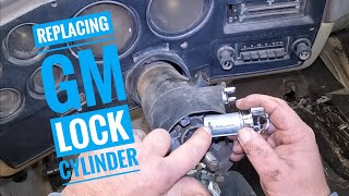 How to replace a GM ignition lock cylinder [upl. by Oisor]