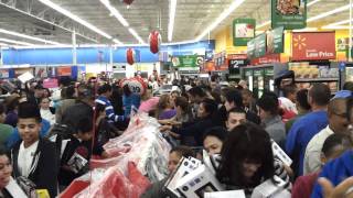 Black friday Crowd Goes Crazy at Walmart 2011 [upl. by Liza]