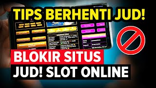 CARA BLOKIR SITUS WEB JUD SLOT ONLINE DI HP  ANDROID  AMPUH [upl. by Else]