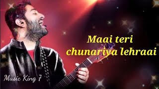 Maai teri chunariya lehraayi Lyrics ABCD 2 Arijit SinghMayur Puri SachinJigarZee Music Company [upl. by Donahue]