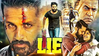 LIE Hindi Dubbed Action Thriller Movie  Nithin Megha Akash Ravi Kishan Arjun Sarja  2023 Movie [upl. by Stimson]