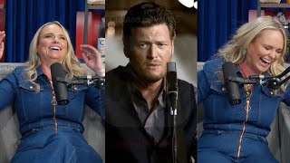 Miranda Lambert Loses It Hearing Blake Shelton Wedding Song [upl. by Lamrouex]