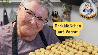 Markklößchen auf Vorrat herstellen [upl. by Ecreip]