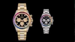 Rolex Daytona 2012 Basel New Rolex Daytona Cosmograph Ref116599RBOW [upl. by Ecal821]