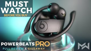 Beats Powerbeats Pro Comprehensive Review  EVERYTHING You Need to Know [upl. by Nawuq]