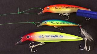 The Rapala Knot  Loop to lure tying [upl. by Ishmael]