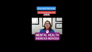 Anorexia Nervosa Psychiatric Mental Health  LevelUpRN [upl. by Neva]