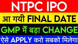 NTPC Green energy IPO full Details  IPO Date  Price amp Shareholder Category  NTPC Green ipo [upl. by Jenelle]