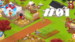 HAY DAY  GAMEPLAY 01  ENG [upl. by Sweatt]