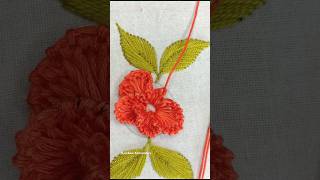 Fantastic Hand Embroidery Flower Design embroidery [upl. by Melliw488]