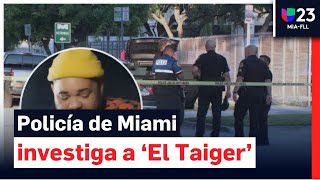 Policía de Miami investiga caso de artista cubano ‘El Taiger’ baleado en la cabeza [upl. by Drarreg]