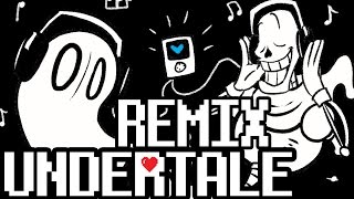 Undertale ▸ Napstablook MegaMix Ghost Fight Mad Dummy Chill His Theme ▸ Ben Briggs [upl. by Ekaterina307]