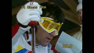 Michel Canac Ski Slalom World Cup Gallivare Sweden 1983 [upl. by Khai]