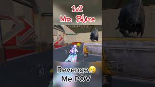 Revenge with YouTuber😱bgmi pubgmobile mrblaze gaming viralvideo shorts ipad [upl. by Hallett]