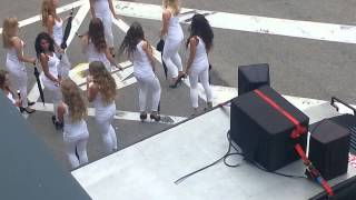 Zandvoort Masters 14 Dancing paddock girls [upl. by Yewed597]