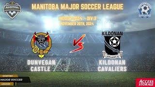 November 20th WSF Div 2 Dunvegan Castle vs Kildonan Cavaliers [upl. by Ikkim]