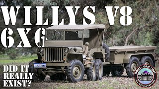 ONE OF A KIND Flathead V8 powered Willys 6x6 [upl. by Toiboid702]