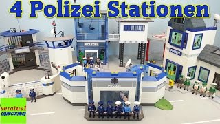 100 Video 4 Polizei Stationen vorstellen seratus1 unboxing Mega Set [upl. by Rickey]