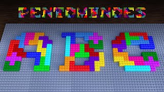 Pentominoes  The Alphabet LEGO [upl. by Schroeder]