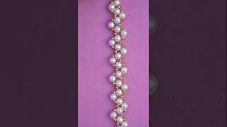 Diy beaded bracelet beadedbracelet howtomakebracelet [upl. by Flavius710]