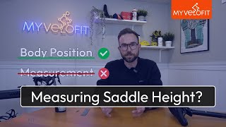 The Truth About Saddle Height  MyVeloFit [upl. by Cartie]