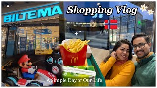 Shopping at Biltema ALNA senter in Oslo  Weekend Vlog  Life in Norway SukanyaBiswas [upl. by Cuhp769]