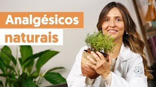 Como aliviar a dor com ANALGÉSICOS NATURAIS [upl. by Jeramie59]