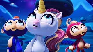 Fingerlings Tales  The Fingerlings Go To Sleep amp Make A New Dragon Friend  Kids Cartoons [upl. by Cam]