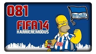 FIFA 14 KARRIEREMODUS  PS4 81 HERTHA BSC  Bayern München ★ Deutsch [upl. by Jacynth]