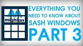 Restoring Sash Window  Removing Staff Beads [upl. by Kamal909]