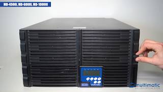 multimatic EDELSTROM MD4500l MD6000l MD10000l Batteriewechselvideo [upl. by Leiria]