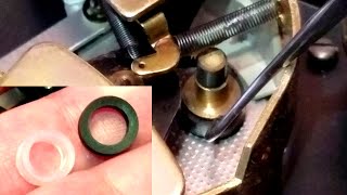 Dual 1219 1229 Turntable Rubber Sleeve Ring Replacement for Tonearm Height [upl. by Hajidahk]