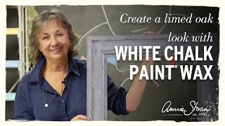 Creating a limed oak look with White Chalk Paint® Wax [upl. by Ellesij]