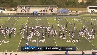 Faulkner vs 24 Lindsey Wilson Football [upl. by Eiboj]