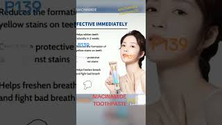 NIACINAMIDE TOOTHPASTE [upl. by Fusuy]