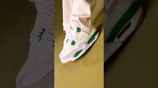 Nike Sb x Air Jordan 4 pine Green siponivery👟✨ shorts viralshorts youtubeshorts nikegrind [upl. by Oicanata]