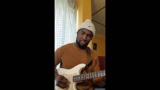 Jacob Collier  Hide Away  Guitar Cover by Iyke Abu [upl. by Ymmak]