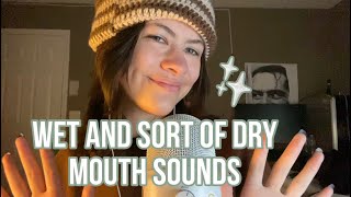 asmr  ☆ fast and slow cupped mouth sounds wetsort of dry mouth sounds incoherent whispering ☆ [upl. by Flavio351]