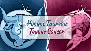 Homme Taureau ♉ Femme Cancer ♋  Compatibilité Amoureuse [upl. by Monarski]