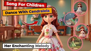 Dance with CendralelaSong for childrensPrincess songsCartoon CinderellaSong with lyrics [upl. by Gabriello]